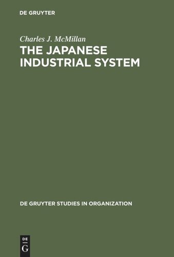 The Japanese Industrial System