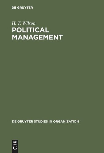 Political Management: Redefining the Public Sphere