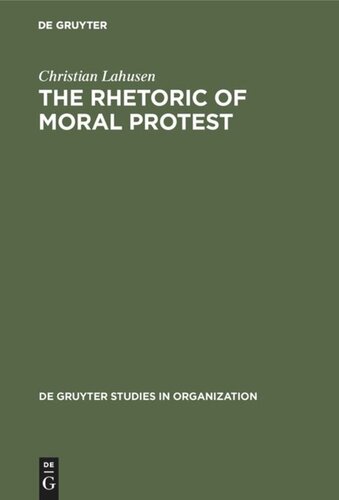 The Rhetoric of Moral Protest: Public Campaigns, Celebrity Endorsement and Political Mobilization