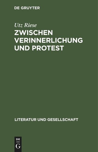 Zwischen Verinnerlichung und Protest: McCullers – Salinger – Malamud – Bellow – Capote