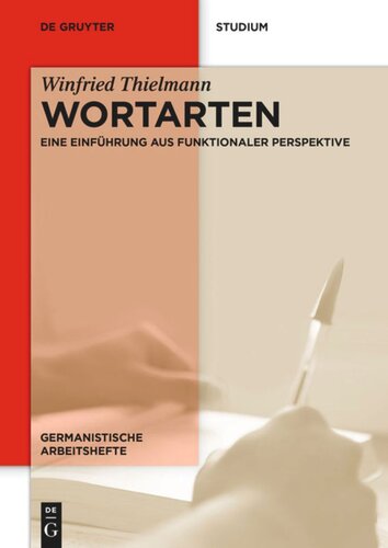 Wortarten: Eine Einführung aus funktionaler Perspektive