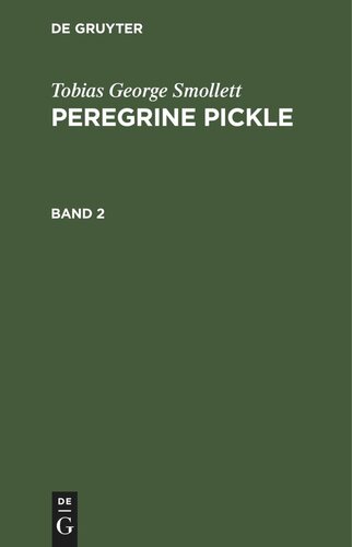 Peregrine Pickle: Band 2