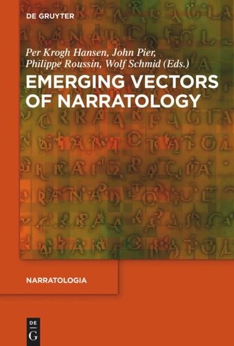 Emerging Vectors of Narratology