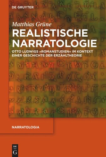 Realistische Narratologie: Otto Ludwigs 