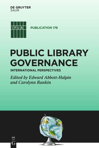 Public Library Governance: International Perspectives