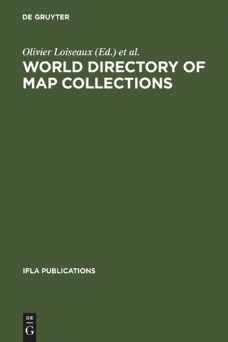 World Directory of Map Collections: 4th Edition