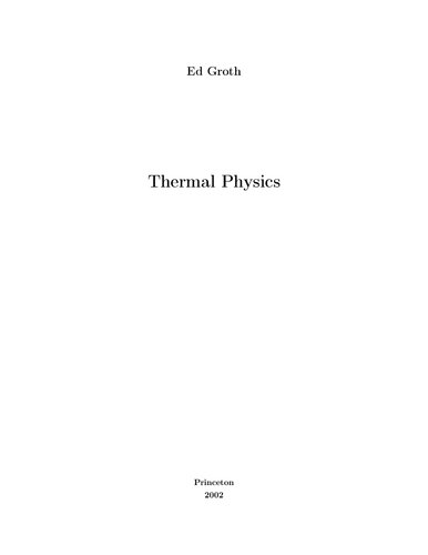 Thermal Physics