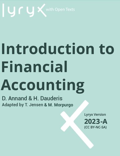 Introduction to Financial Accounting