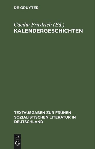 Kalendergeschichten