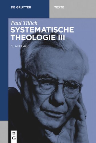 Systematische Theologie III