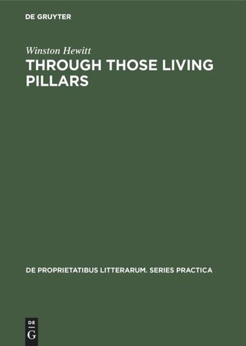 Through those living pillars: Man and nature in the works of Emile Zola