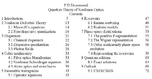 Quantum theory of nonlinear optics