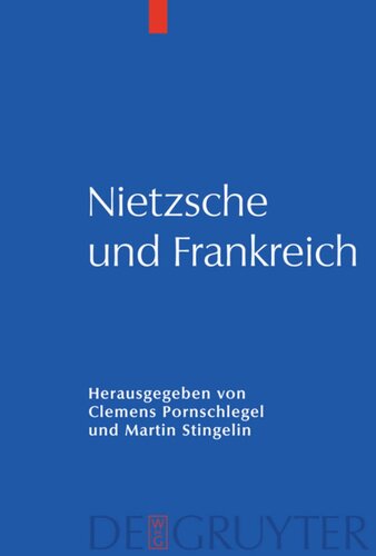 Nietzsche und Frankreich