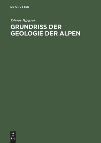 Grundriss der Geologie der Alpen