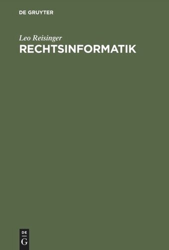 Rechtsinformatik