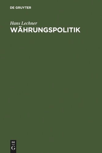 Währungspolitik