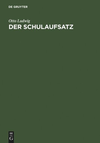 Der Schulaufsatz: Seine Geschichte in Deutschland