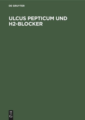 Ulcus pepticum und H2-Blocker