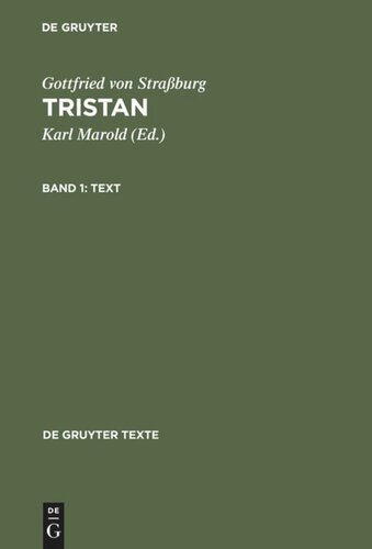 [Text und Übersetzung]: Bd. 1: Text (Unveränd. 5. Abdr. nach dem 3., mit einem auf Grund von Friedrich Rankes Kollationen verb. kritischen Apparat besorgt und mit einem erw. Nachw. versehen); Bd. 2: Übersetzung