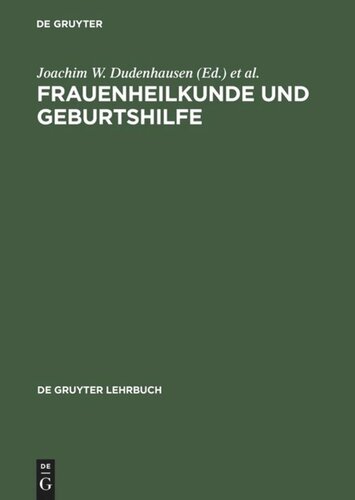 Frauenheilkunde und Geburtshilfe