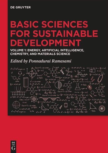 Basic Sciences for Sustainable Development: Energy, Artificial intelligence, Chemistry, and Materials Science