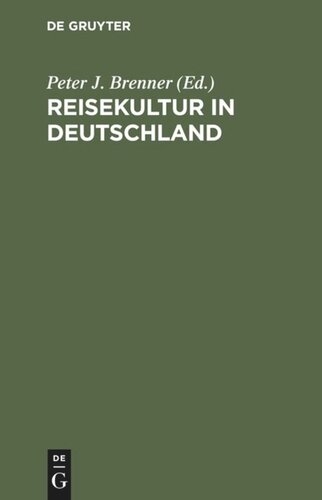 Reisekultur in Deutschland: Von der Weimarer Republik zum >Dritten Reich<