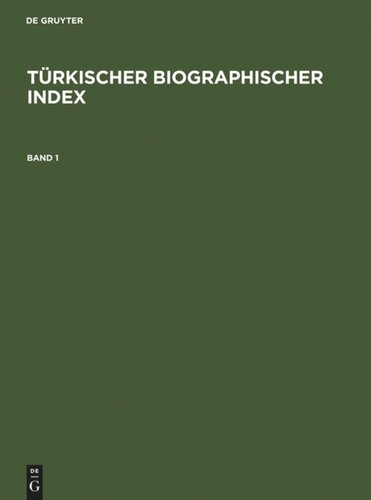 Türkischer Biographischer Index