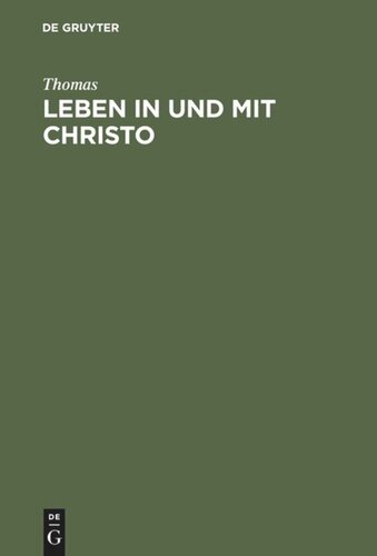 Leben in und mit Christo: Zweite Sammlung von Predigten