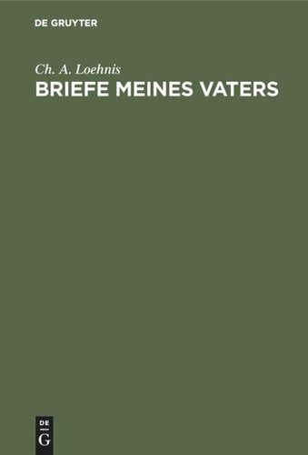 Briefe meines Vaters