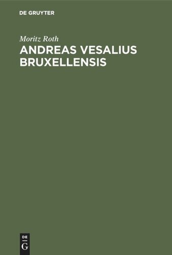 Andreas Vesalius Bruxellensis