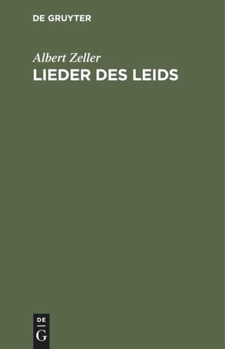 Lieder des Leids