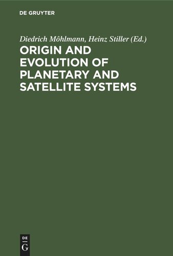 Origin and Evolution of Planetary and Satellite Systems