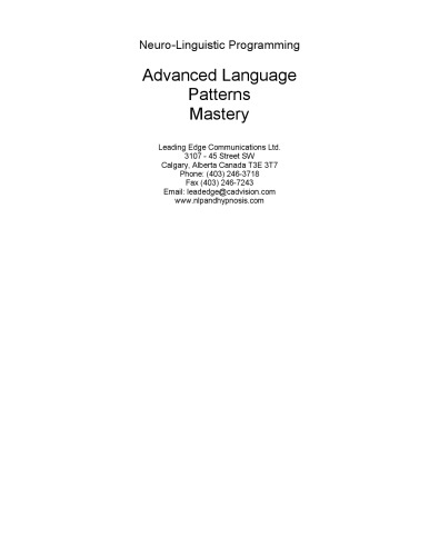 Advanced Language Patterns Mastery