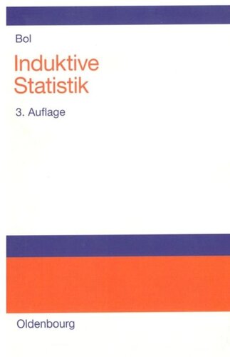 Induktive Statistik: Lehr- und Arbeitsbuch