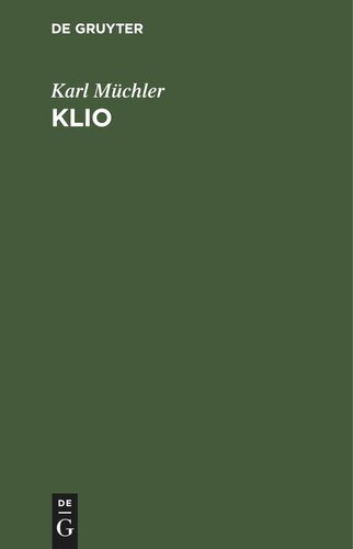 Klio: Historische Novellen, Skizzen und Anekdoten