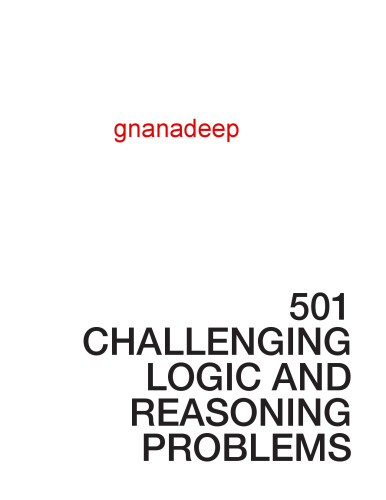 501 Challenging Logic & Reasoning Problems