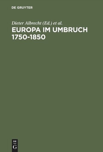 Europa im Umbruch 1750–1850