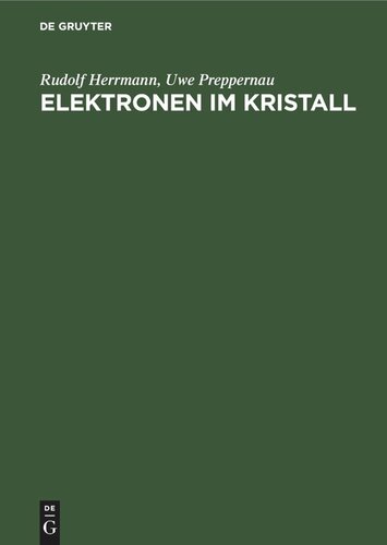 Elektronen im Kristall