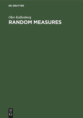 Random Measures