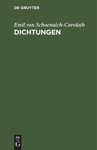 Dichtungen