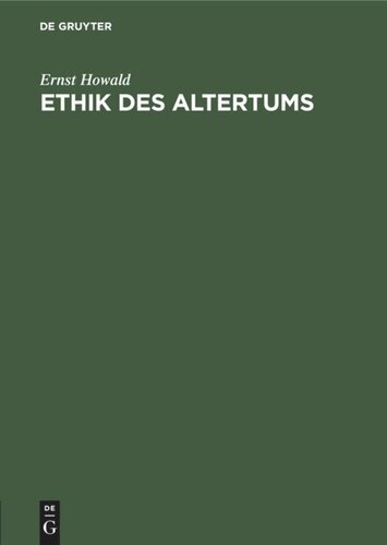 Ethik des Altertums