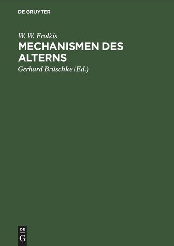 Mechanismen des Alterns