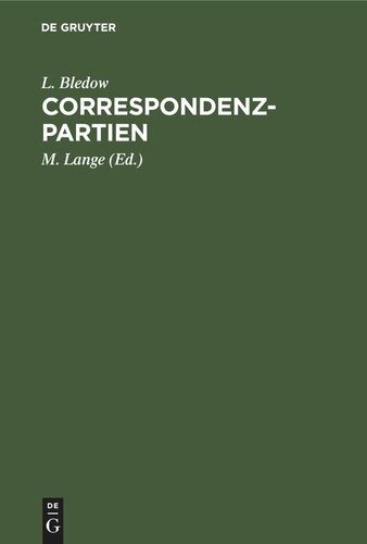 Correspondenz-Partien