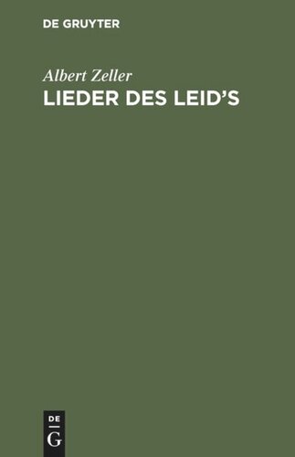 Lieder des Leid’s