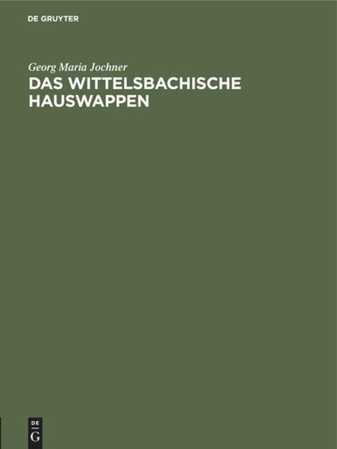 Das wittelsbachische Hauswappen