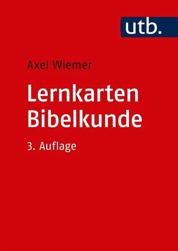 Lernkarten Bibelkunde