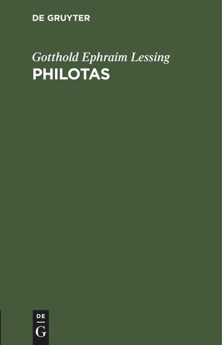 Philotas: Ein Trauerspiel