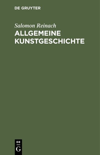 Allgemeine Kunstgeschichte