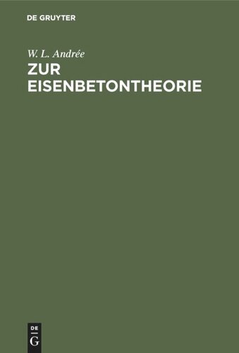 Zur Eisenbetontheorie: Eine neue Berechnungsweise