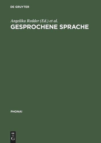 Gesprochene Sprache: Transkripte und Tondokumente